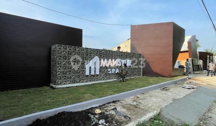 Rumah Mewah Mansyur Space daerah Dr.Mansyur Medan