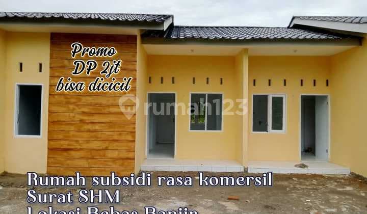 Rumah Subsidi Alam Asri daerah Deli Tua