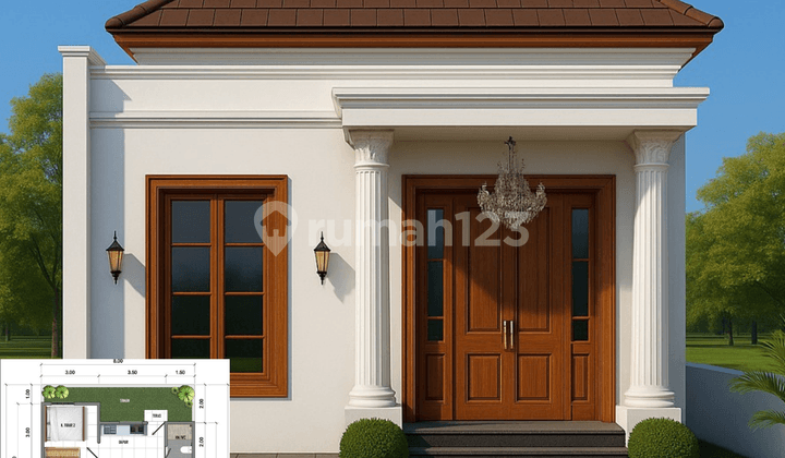 Rumah komersil cuma3 unit lokasi tj barangan palembang