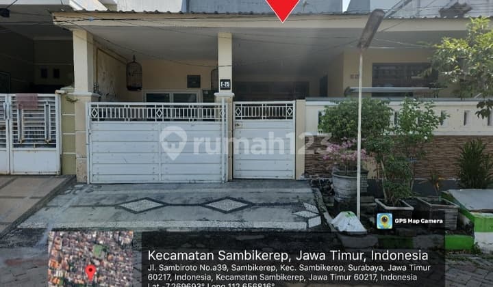 Dijual Rumah Lelang Murah Sambikerep Sby