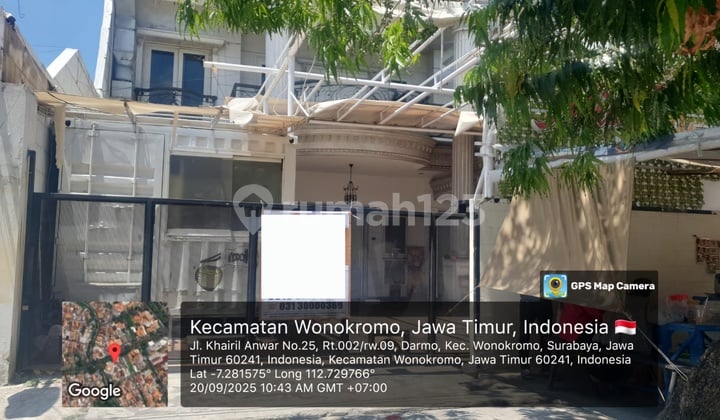 Dijual Via Lelang Rumah Jalan Khairil Anwar Kel Darmo Kec Wonokromo Surabaya