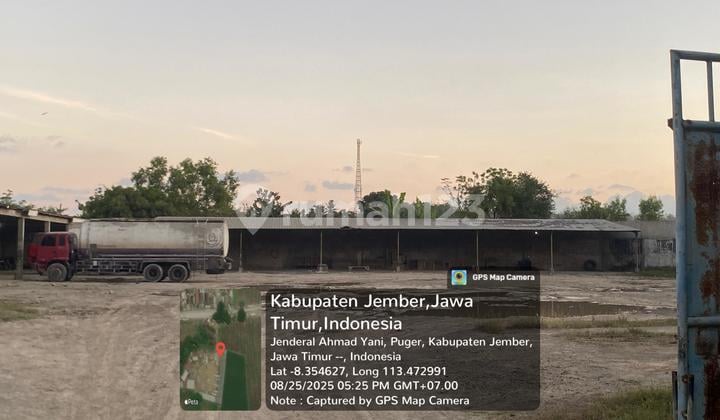 Dijual Via Lelang Gudang Jalan Desa, Desa Pugerwetan Kec Puger Kab Jember