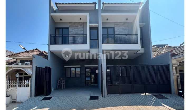 Dijual Rumah Baru 2 Lantai Lokasi Nirwana Eksekutif Rungkut Surabaya