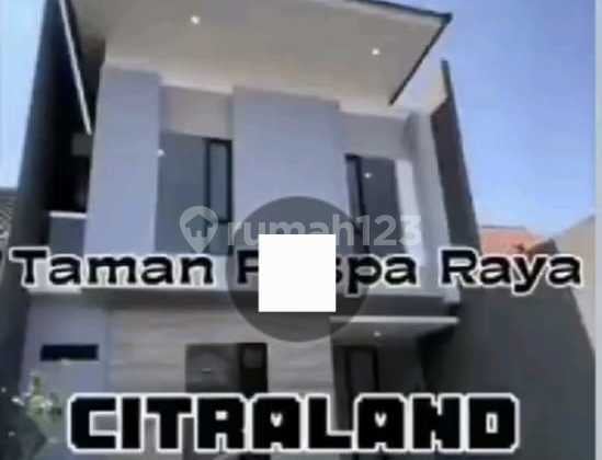 Dijual Rumah Baru Taman Puspa Citraland Surabaya