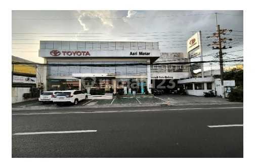 Dijual Dua Unit Ex Showroom Toyota Jalan Jenggolo Pucang Sidoarjo dan Jalan Raya Taman Sepanjang Sidoarjo