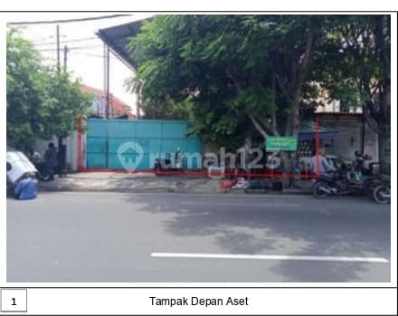 Dijual Via Lelang Gudang Lokasi Rangkah Tambaksari Surabaya