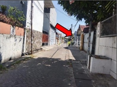 For Sale via Auction Land and Building Lebak Jaya Street, Gading Sub-district, Tambaksari District, Surabaya