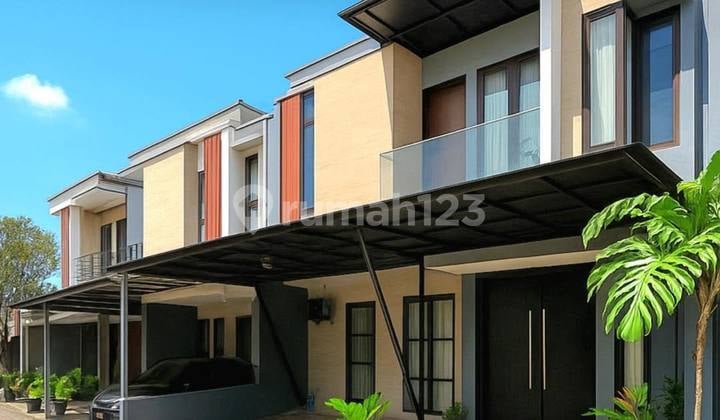 Rumah Modern Minimalis, Dalam Cluster Siap Huni, Lokasi Strategis