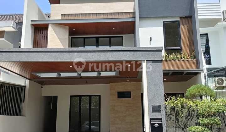 RUMAH CANTIK DI BSD BRAND NEW 2 LANTAI SIAP HUNI LOKASI STRATEGIS