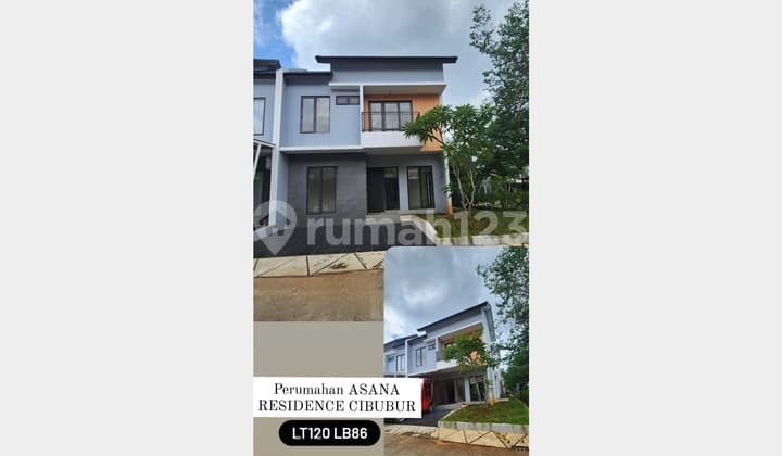 Rumah di jual di asana residences Cibubur