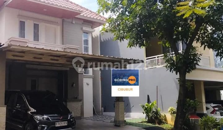 Jual Rumah Lokasi Cluster Tinggi di Legenda Wisata Cibubur