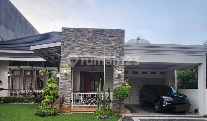 DI JUAL RUMAH MEWAH & BESAR 1 LANTAI FULL FURNISHED SIAP HUNI DI SEMARANG ATAS