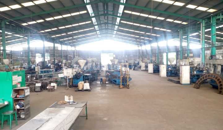 Pabrik dan Tanah di Mauk Tangerang, Lokasi Stragtegis