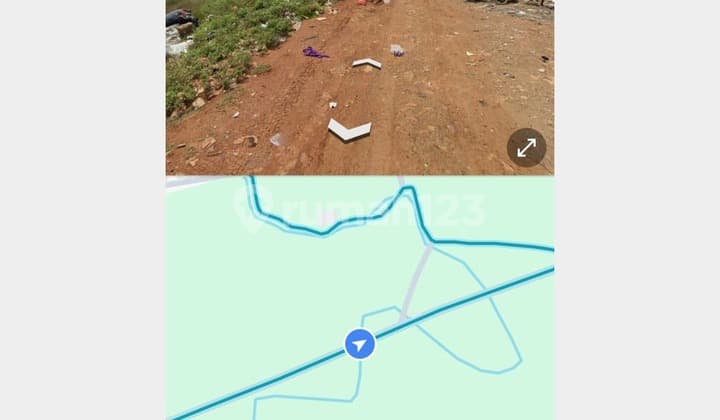 TANAH MARUNDA, Desa Segara Jaya Bekasi Utara, Lokasi di area pergudangan container 40"