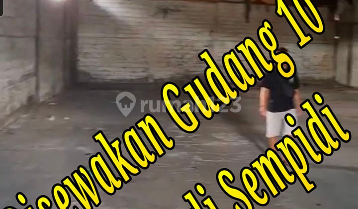 Bebas Banjir, Gudang, 1 Lantai, SHM, Dekat Fasilitas Kesehatan, Siap Huni,