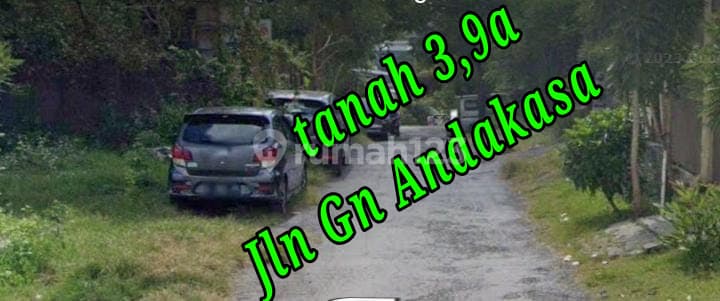 Dijual Tanah 3,9a Di Jln Gunung Andakasa Gatsu Barat Denpasar Bali Tanah di Jl. Gunung Andakasa No.8, Padangsambian Kaja, Denpasar Barat, Kota Denpasar, Bali, Indonesia, 80117, Denpasar Barat SHM 394.0 m²