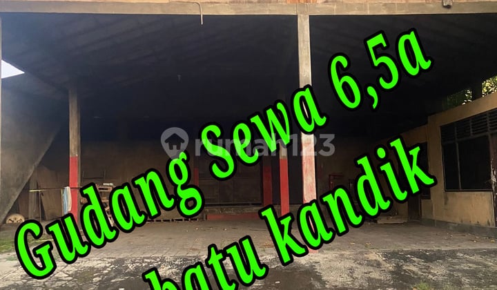 Gudang Sewa 6,5a Jln Kebo Iwa Dekat Pasar Batu Kandik Denpasar Bali