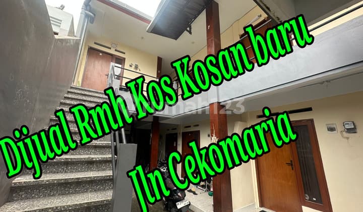 For Sale New Boarding House/Semi-Detached 1.5 on Cekomaria Street, North Denpasar, Bali
