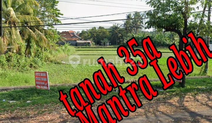 For Sale Land on the side of Jln Bay Pas IB Mantra Lebih Gianyar Bali Land 34 SHM are