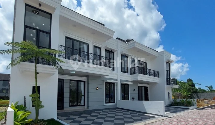 Exclusive Modern Classic One-Gate Cluster With Swimming Pool 5 Minutes to Sleman City Hall