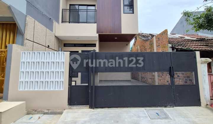 Dijual Rumah Baru Cantik Dua Lantai di Vila Indah Permai Bekasi Utara