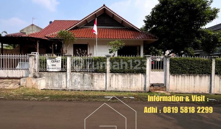 Rumah Kompleks Hitung Tanah Kebayoran Lama