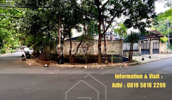 Calculate Land Position Hook Free Building In Kebayoran Baru