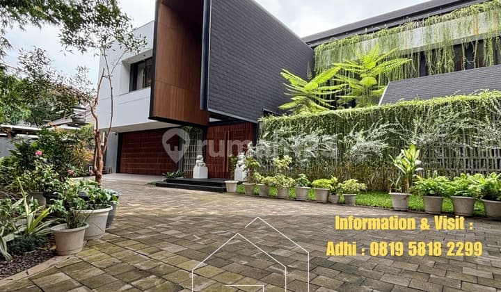 Modern Tropical New House in Elite Kebayoran Baru Area