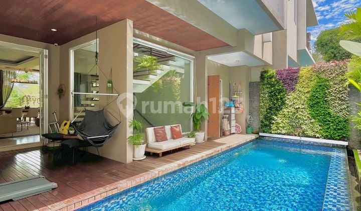 Rumah Furnished Siap Huni Dalam Townhouse Cipete Nempel Kemang