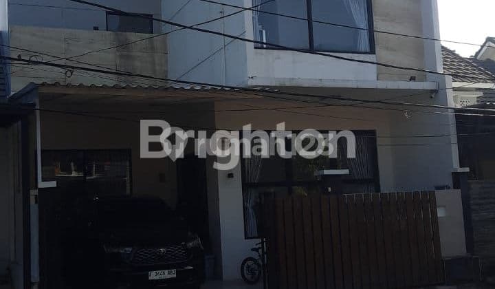 RUMAH DIJUAL BAGUS BERTINGKAT DALAM CLUSTER