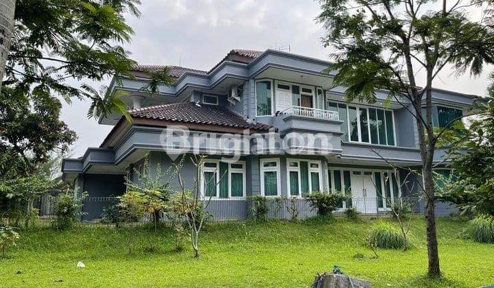 RUMAH BESAR MEGAH BAGAI ISTANA DI DANAU BOGOR RAYA. DISEWAKAN
