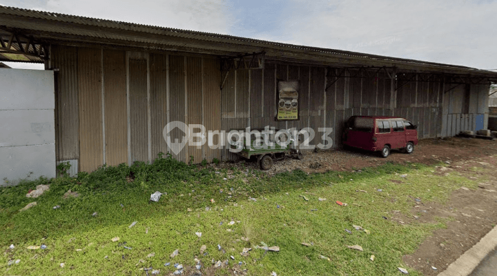 TURUN HARGA !!! Lahan Tanah Usaha Lokasi Cibulangbulang