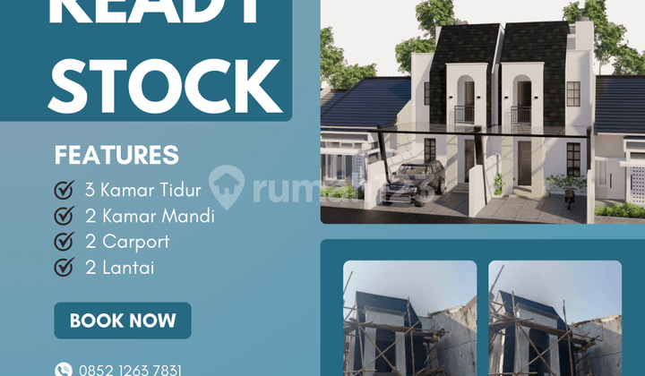 Rumah 2 Lantai SHM di Jagakarsa, Jakarta Selatan Ready Stock