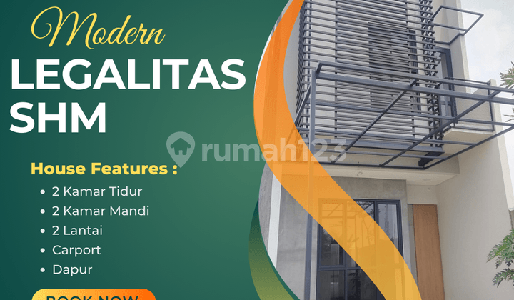 Miliki Rumah 900 Jutaan di Depok Akses Dekat Tol Pamulang Kpr SHM