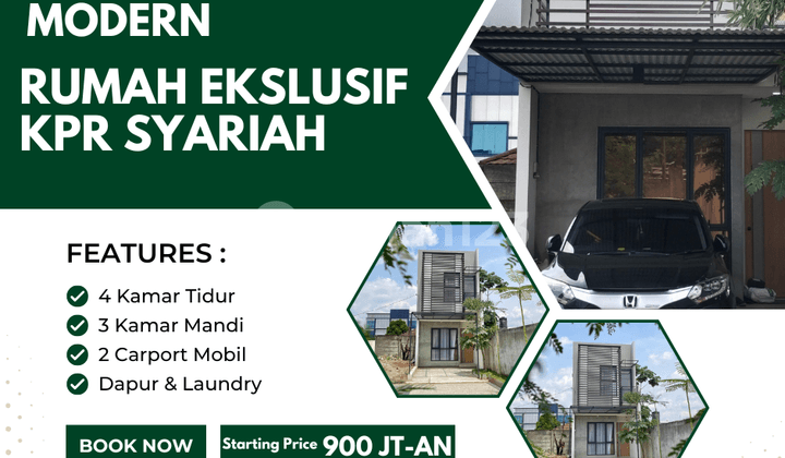 Dijual Rumah 2 Lantai di Depok Dekat Terminal Pondok Cabe Kprs