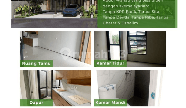 Rumah 2 Lantai SHM di Cinangka Dekat Pondok Cabe Ciputat Kpr SHM
