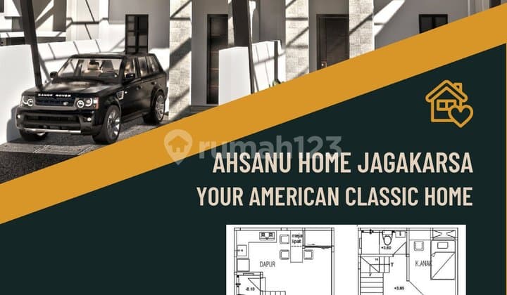 Rumah Dijual Ready Stock Lokasi di Jagakarsa 1 M an Kps SHM