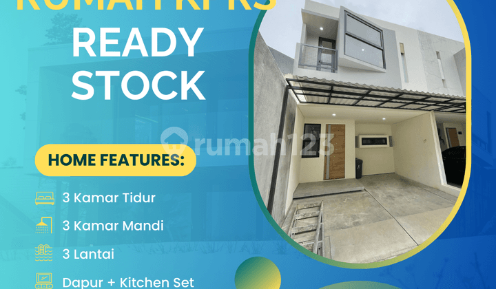 Miliki Rumah Ready Stock Siap Huni Kpr 2 Lantai Dekat Tol