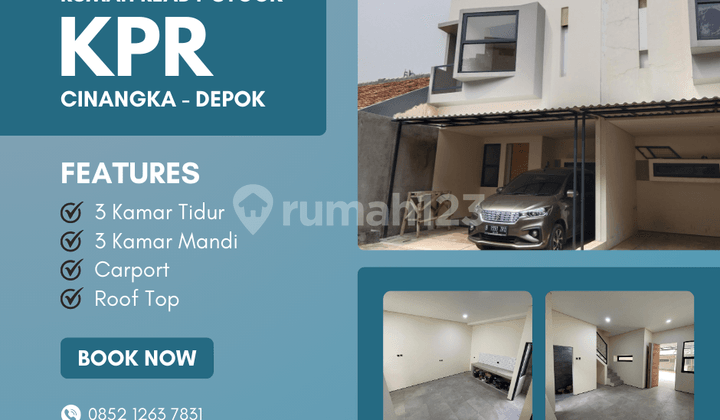 Miliki Rumah Islami di Depok Akses Dekat Ke Tol Pamulang Kpr SHM