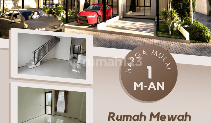 Rumah 2 Lantai 4 Kamar Tidur di Cinangka Depok Dekat Tol Kpr SHM