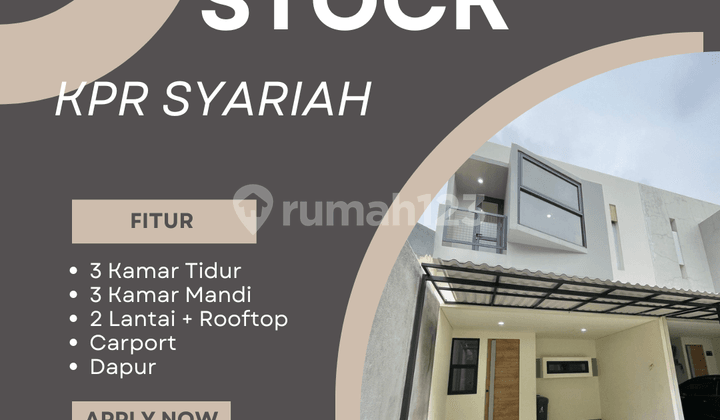 Rumah Siap Huni 815 Juta di Depok Dekat Tol Pamulang Kpr SHM