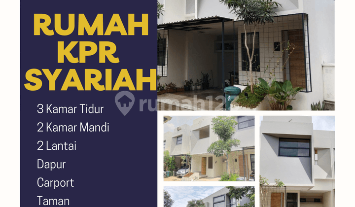 Rumah 2 Lantai SHM Cluster Islami Dekat Tol Pamulang Kpr Syariah