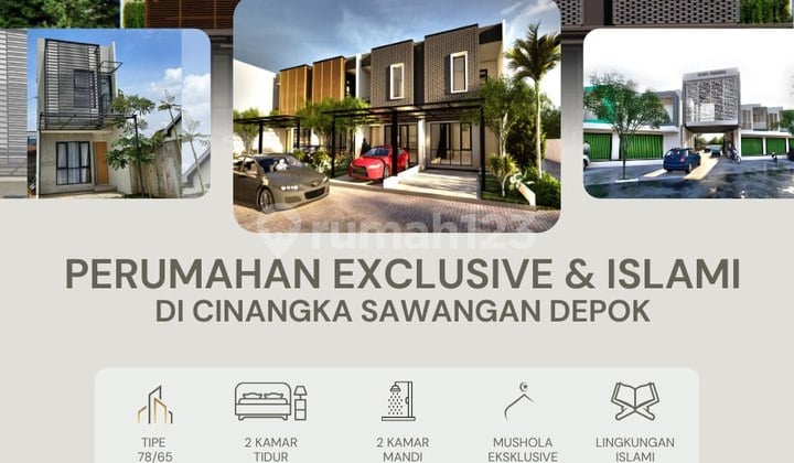 Dapatkan Hunian di Cluster Muslim 2 Lantai Dekat Tol Pamulang