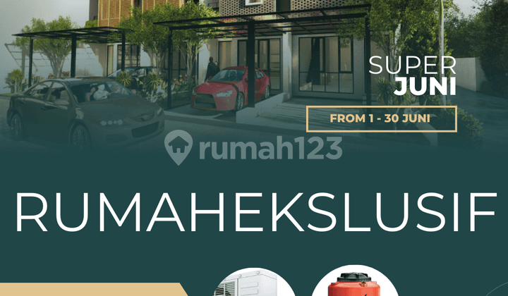 Rumah 2 Lantai Baru Type 107 80 Dekat Tol Pamulang Pondok Cabe