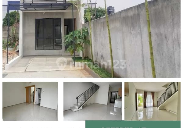 Rumah Modern Eksklusif di Depok Dekat Tol Pamulang Kprs SHM