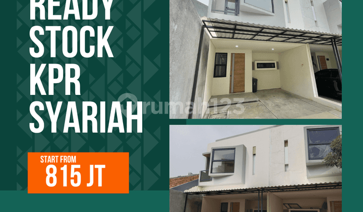 Miliki Rumah 815 Juta di Cinangka Depok Ready Stock Siap Huni