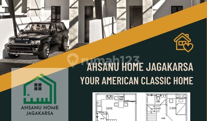 Rumah Ready Stock Kpr 1 M an di Jagakarsa Dekat Tol Brigif