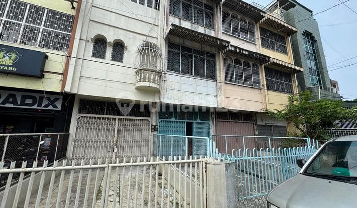 For Sale: Medan City Center Shop House on Jl. Mayang, in front of Cafe Sora