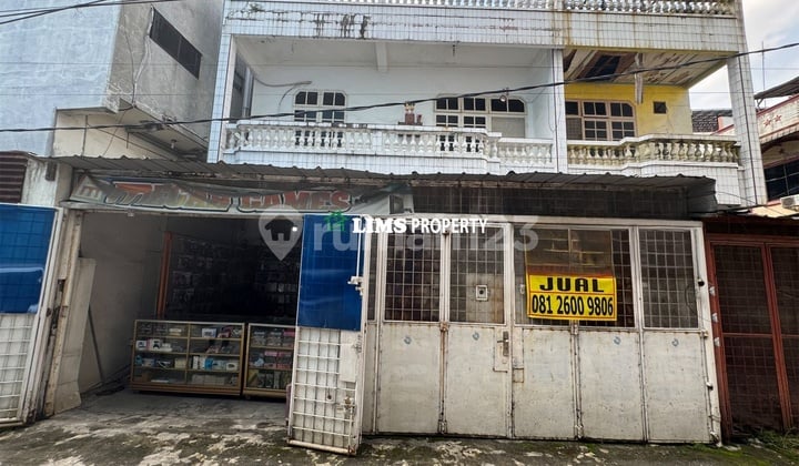Jual Rumah Di Tengah Kota Medan Lebar 7,6 Meter Harga Dibawa 1m Lokasi di Jalan Menjangan, Medan Kota