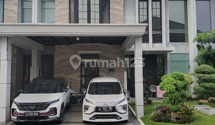 Dijual Rumah Full Furnish Pakuwon City Aruba Villa 2 Lantai